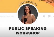Virtual Public Speaking Workshop
