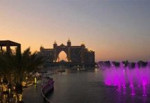 The Palm Fountain, The Pointe, Dubai.