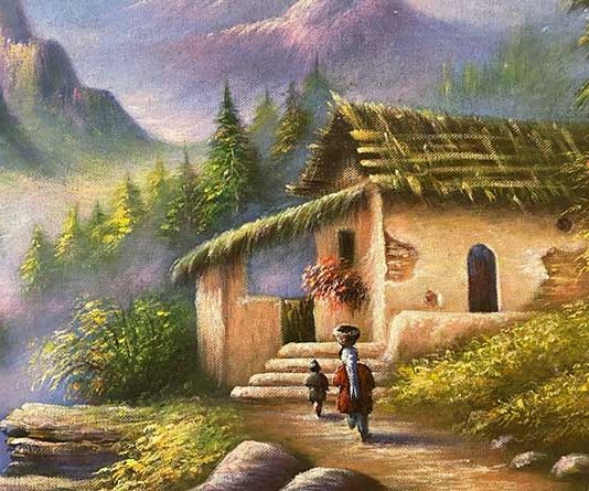 An artist’s colorful journey to success